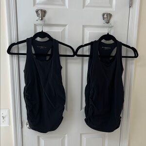 Beyond the Bump Let It Grow Racerback Maternity Tops (Size Small)